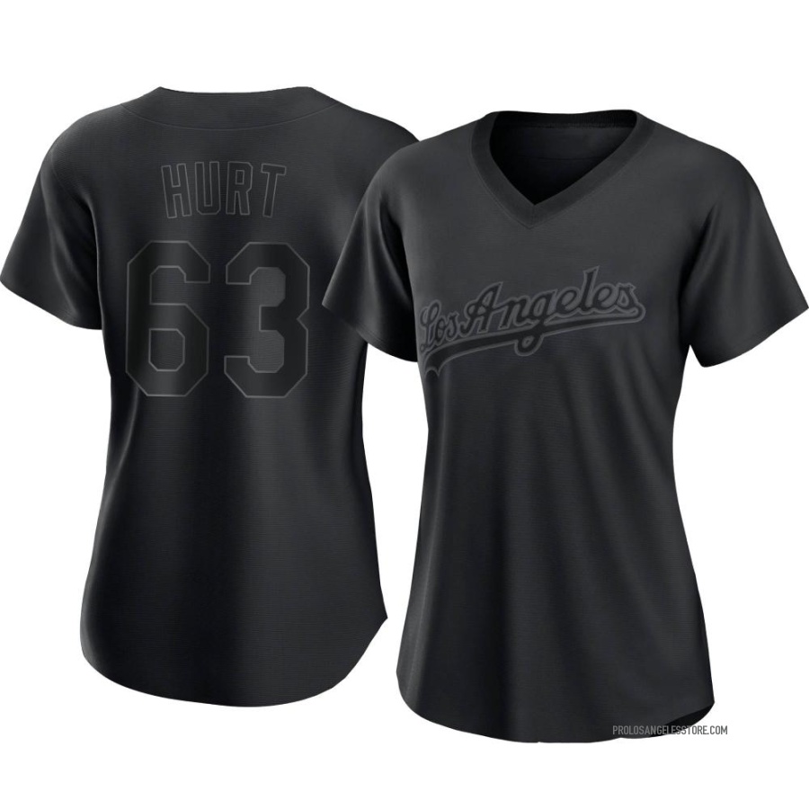 Womens black outlet dodgers jersey